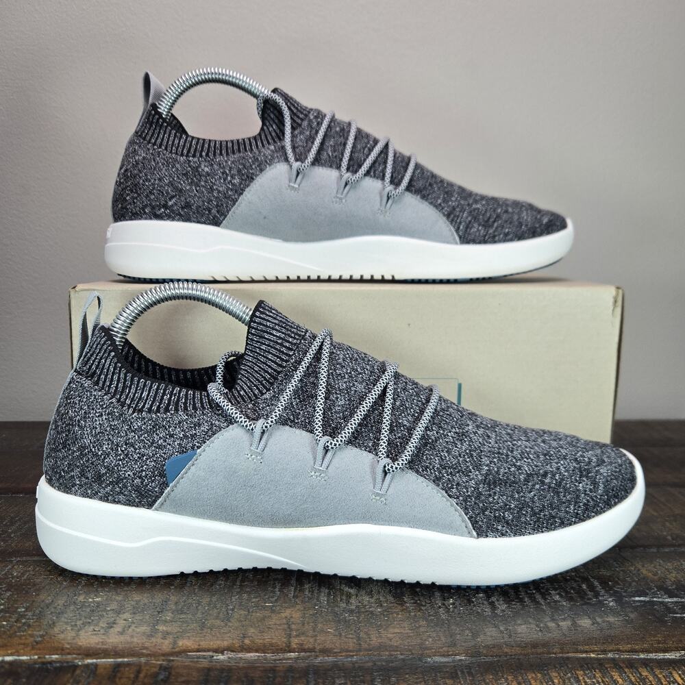 Vessi Cityscape Classic Sneaker Mens Size 9 Waterproof Shoes Charcoal Gray